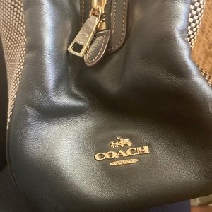 Authentic like new condition coach shoulder bag